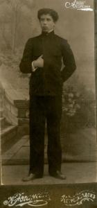 Василий Баранов в 1915г. Автор съемки - К.Иогансон. Фото: Нац.архив Карелии