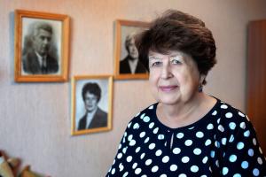 Людмила Васильевна Баранова, дочь Василия Баранова и внучка Михаила Иссерсона